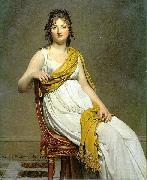 David, Jacques-Louis Madame Raymond de Verninac Spain oil painting artist